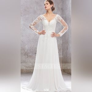 NWT White Wedding Dress